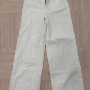 Oat New York Women's Cream Flare Jeans
